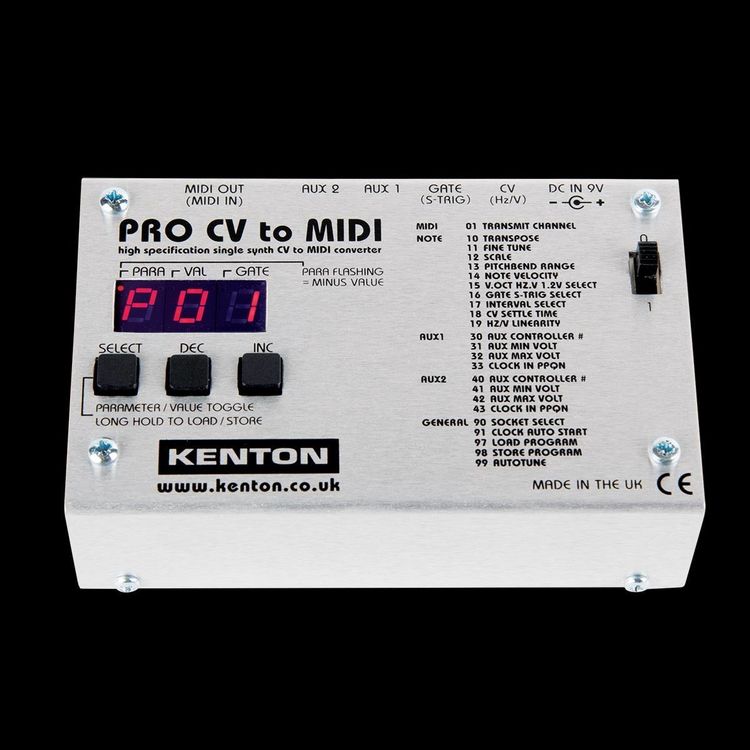 超特価SALE開催 KENTON PRO CV to MIDI コンバーター veme.fi