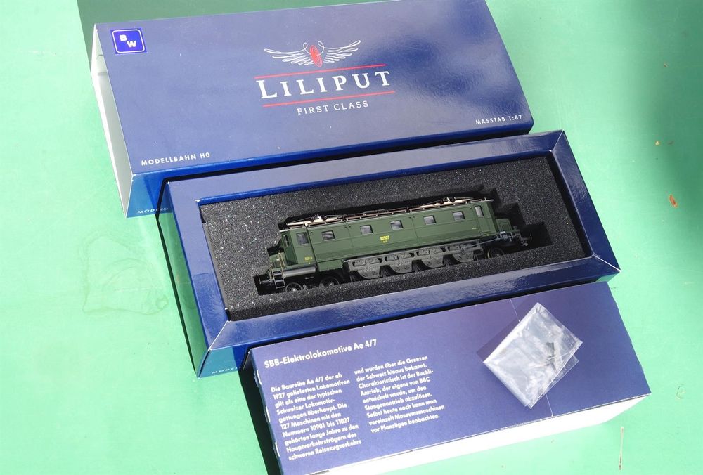 Liliput 3115 H0 E Lok Ae 4 7 Sbb Kaufen Auf Ricardo