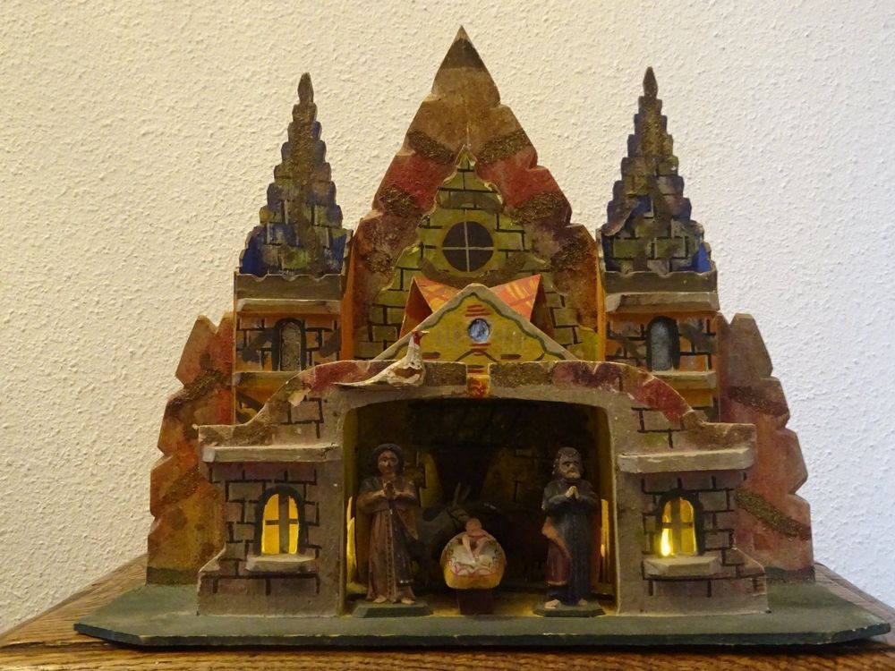 Holzkrippe Preussen Betlehem / 19Jh. kaufen auf Ricardo