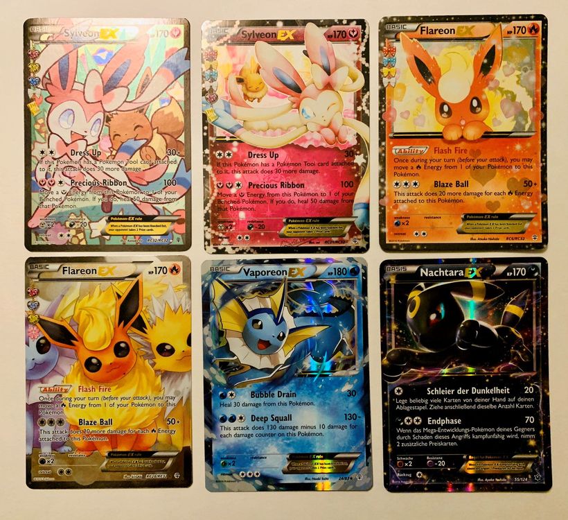 6 Ex Evoli Entwicklungen Fullarts Holo Kaufen Auf Ricardo
