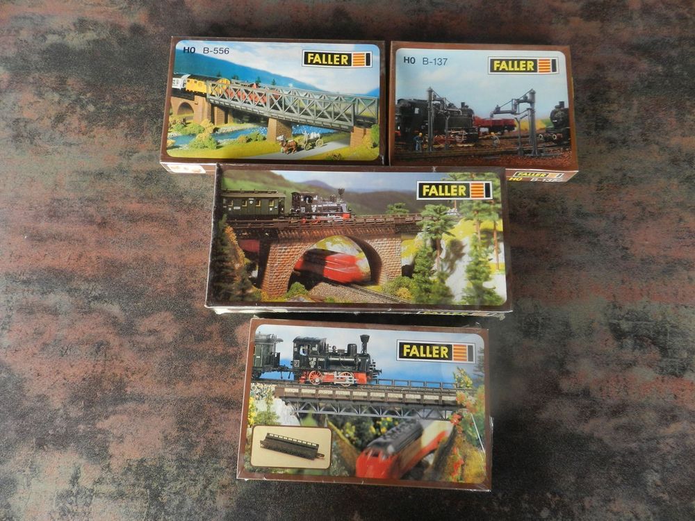 Faller Modellbau-Kamine – 4 Stück, Zubehör Für Modelleisenbahn-Landschaften