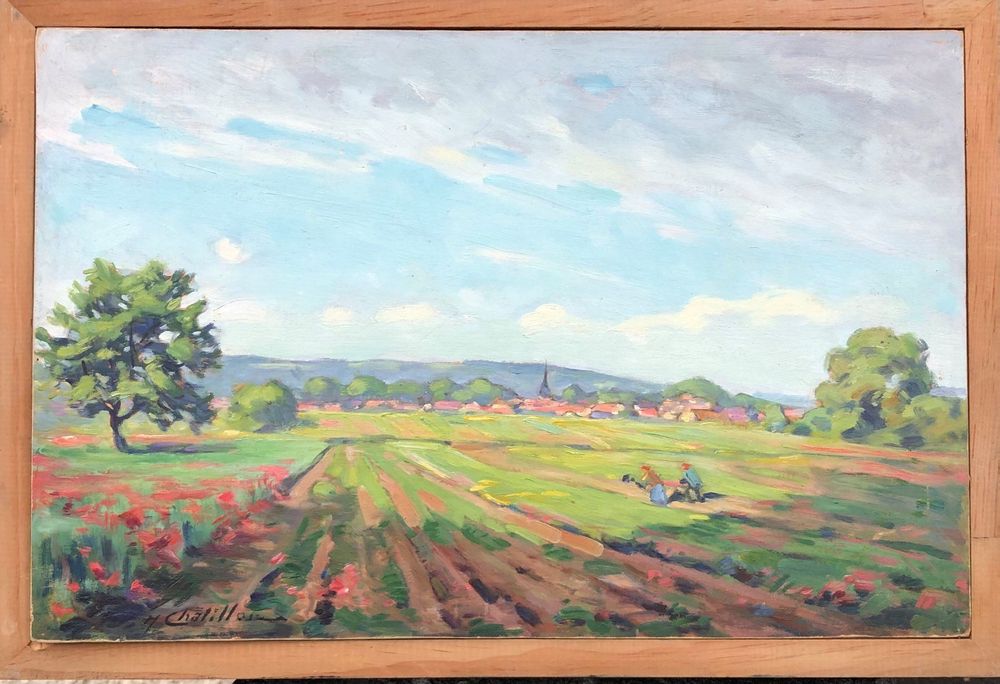 Henri Joseph Chatillon Orig. Gemälde Kaufen auf Ricardo