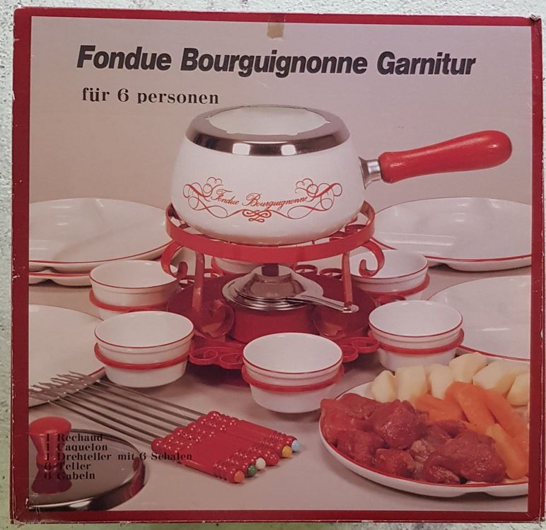 Fondue Bourguignonne Garnitur Kaufen auf Ricardo