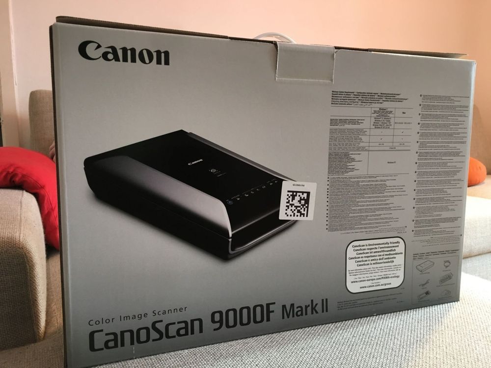 Сканер canon canoscan 9000f mark ii обзор