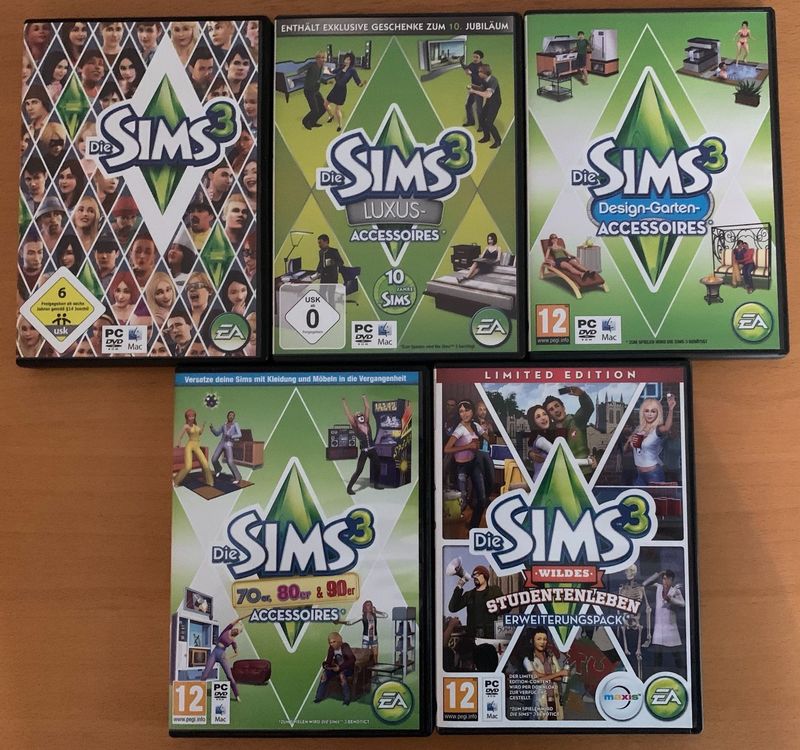 Die Sims 3 Inkl Erweiterunspacks Kaufen Auf Ricardo