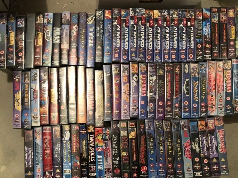 80 Anime VHS Kassetten Kaufen auf Ricardo