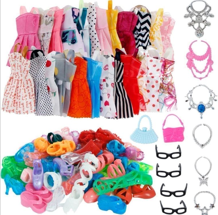 32 Artikel/Set Puppe Barbie Zubehör Kaufen auf Ricardo