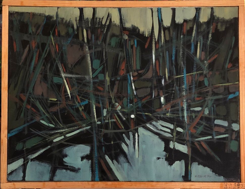 Wilfrid Moser (19141997) Orig. Gemälde Kaufen auf Ricardo