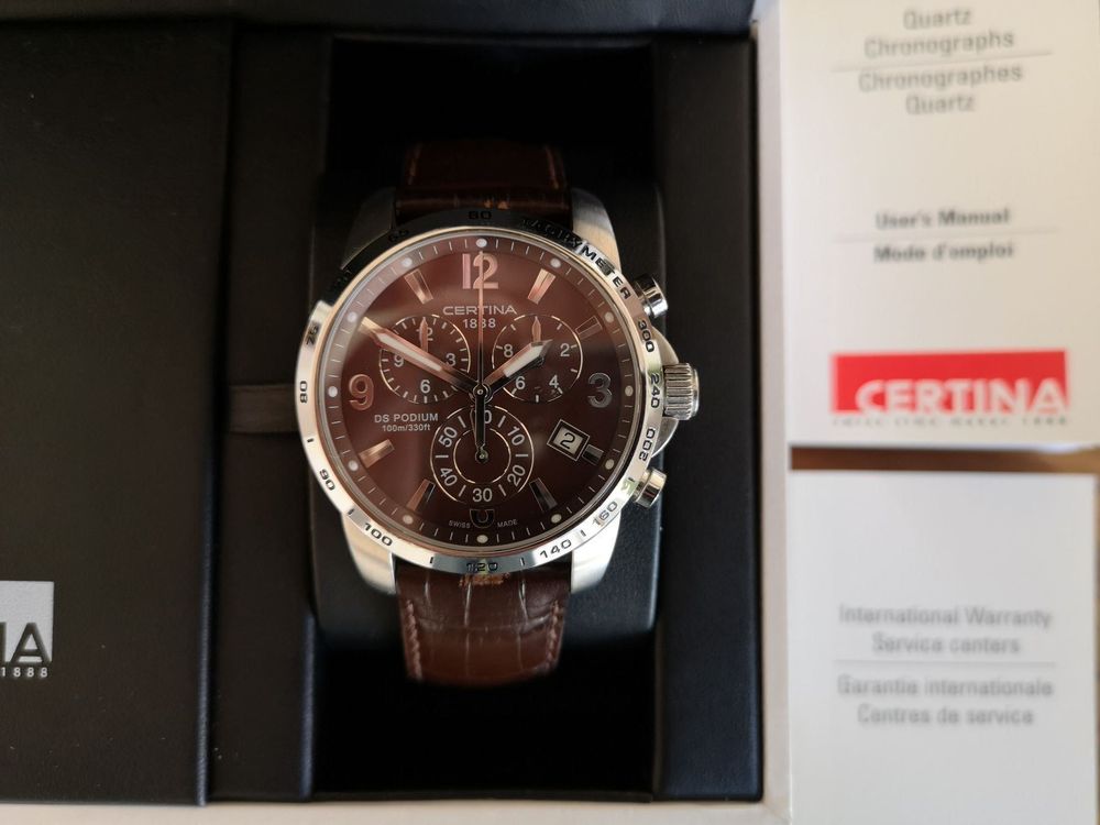 Certina DS Podium Chronograph | Kaufen auf Ricardo