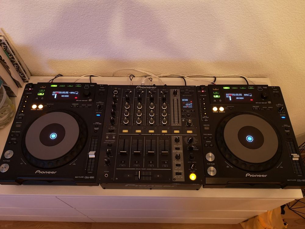 CDJ-850-K×2台とミキサーDJM-700セット - DJ機器