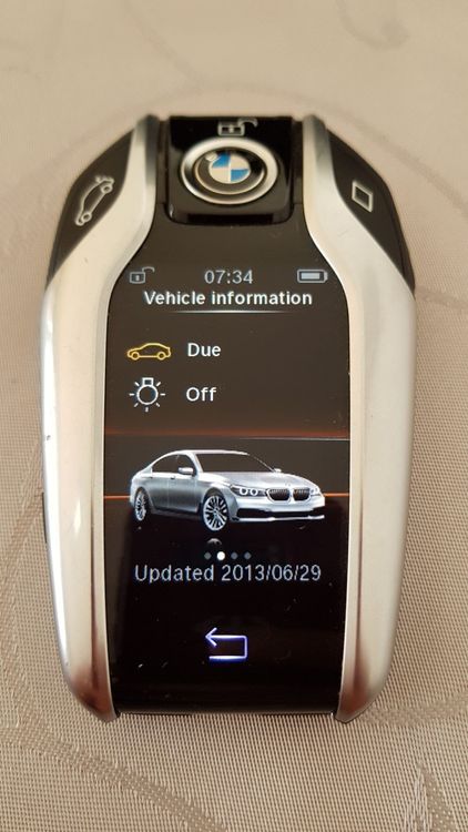 Bmw display key инструкция