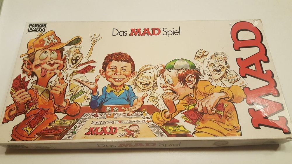 Das MAD Spiel 1982 Ersatzteile zum aussuchen TOP Zustand