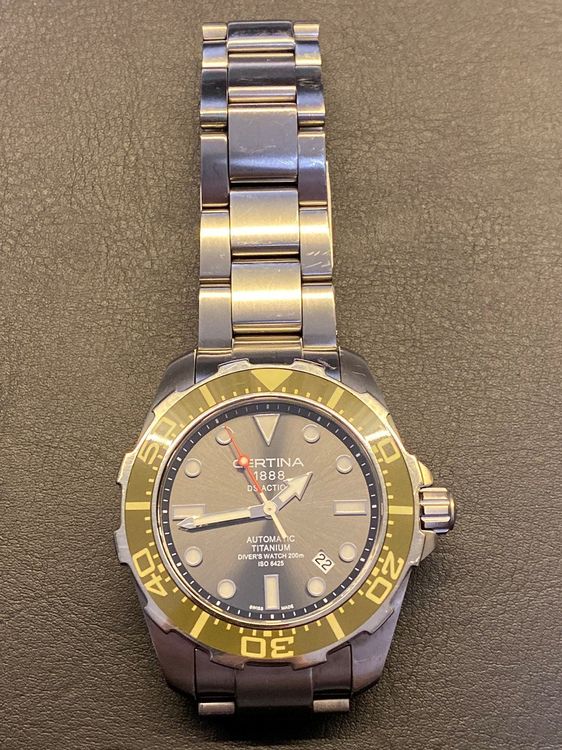 certina action diver titanium