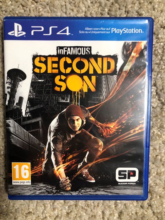 Сколько весит infamous second son на ps4