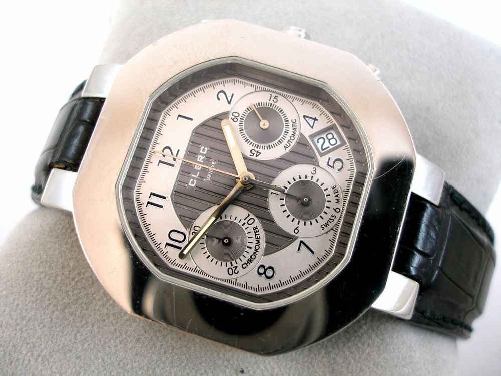 CLERC GENEVE CHRONOMETER CHRONO AUTOMAT Kaufen auf Ricardo
