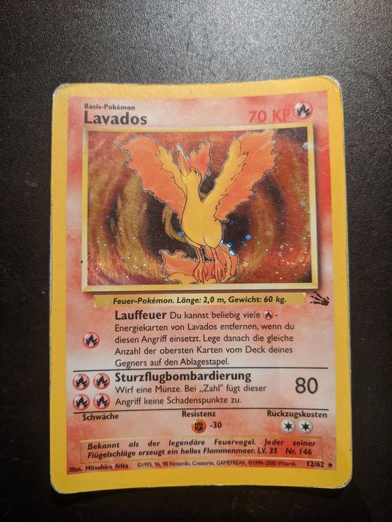 Pokemon Karte - Lavados 12/62 | Kaufen auf Ricardo