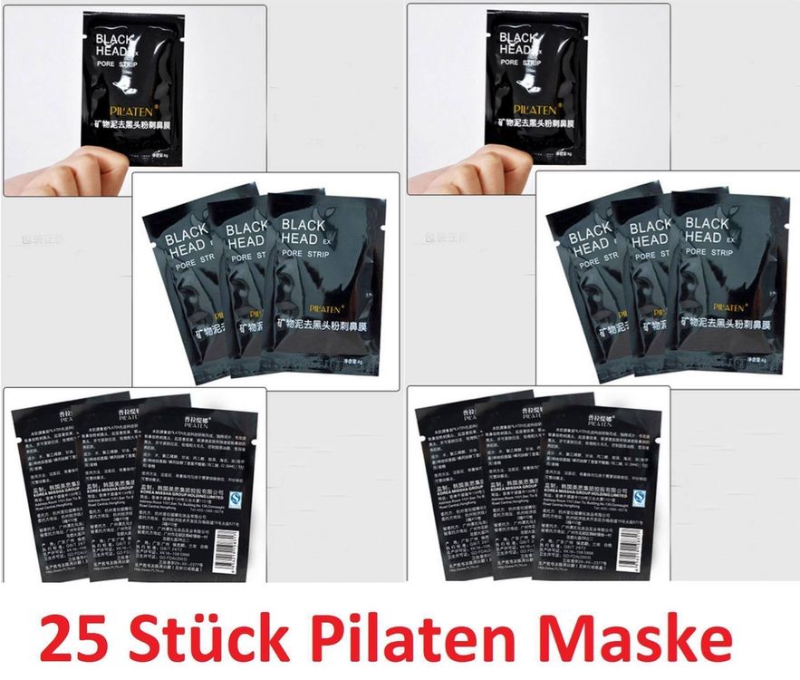 25stk Black Head Maske Pilaten Kaufen Auf Ricardo