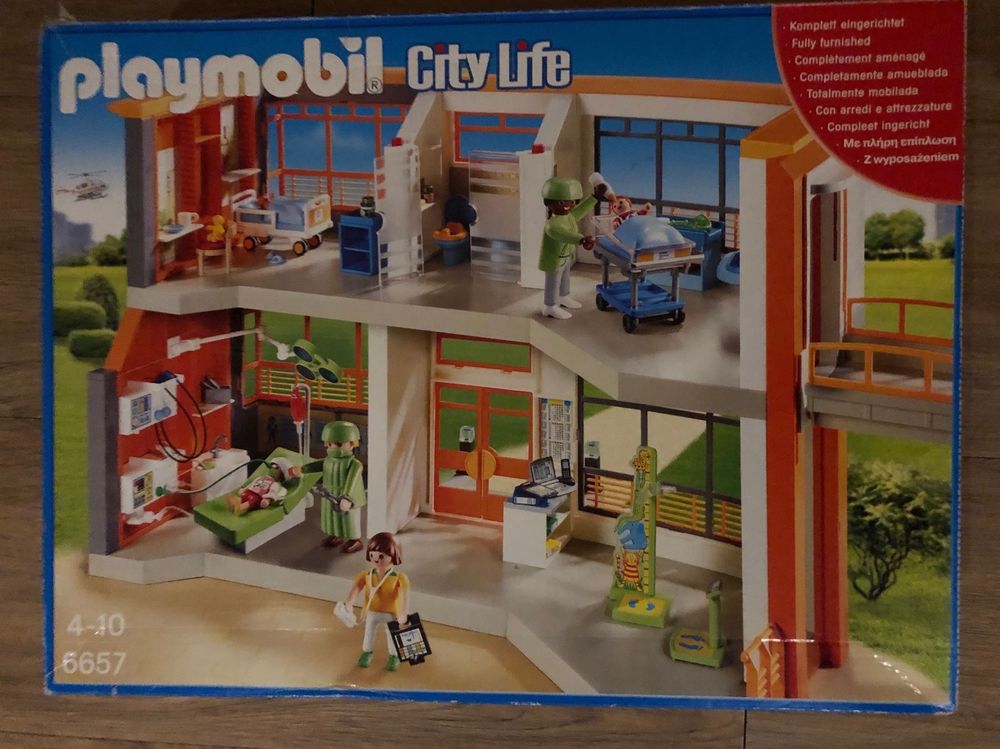 playmobil krankenhaus kaufen auf ricardo