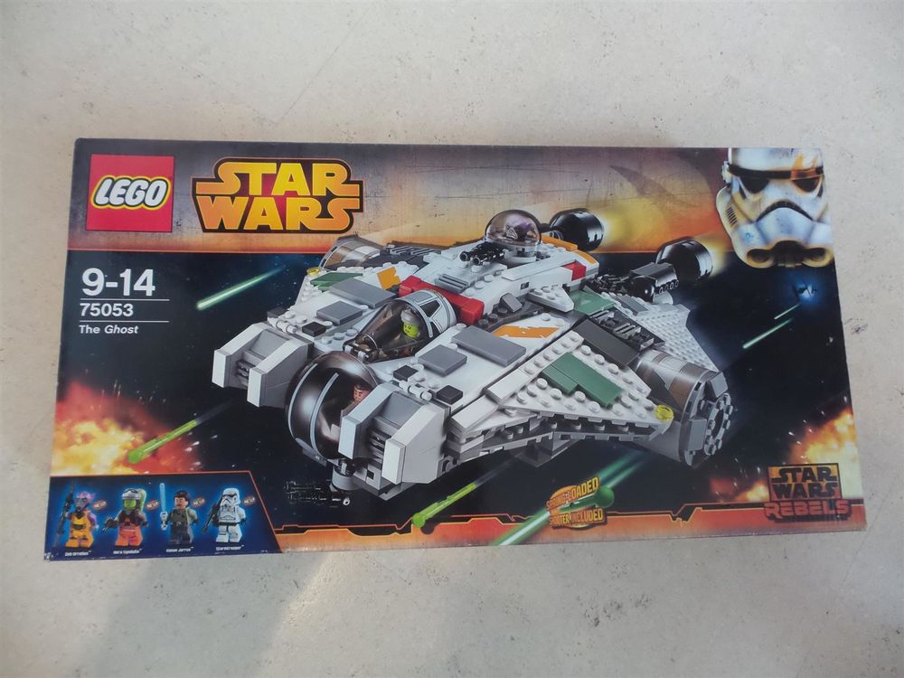 76039 Figur aus LEGO® Teilen: Mix Zeb Orrelios Star Wars™ 75053 und Ant-Man 