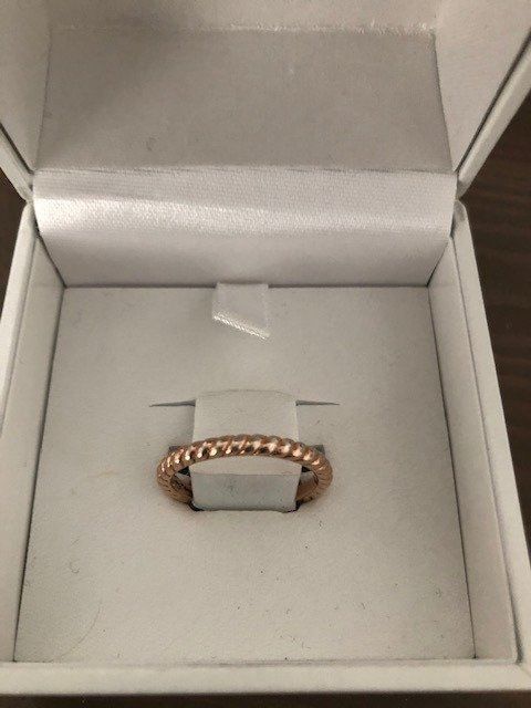 Thomas Sabo Damen-Ring Mit Farbigen Steinen – Roségold Vergoldet, 925 Sterlingsilber | Facettierter Center-Stein, Eleganter Vorsteckring