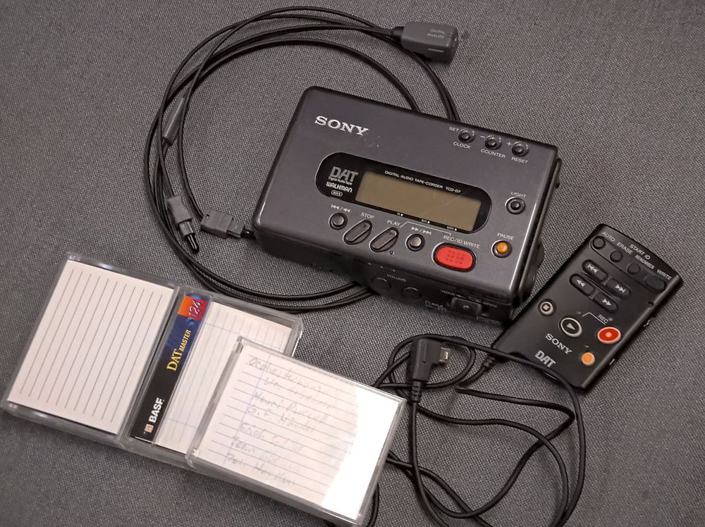 Sony DAT Digital Audio Tape Recorder Kaufen auf Ricardo
