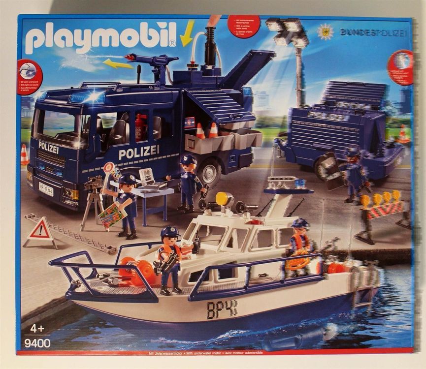 playmobil 9400 polizei im grosseinsatz | kaufen auf ricardo
