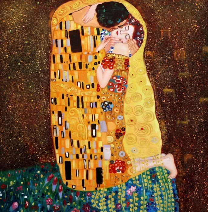 41++ Klimt der kuss bild , Gustav Klimt Der Kuss Kaufen auf Ricardo