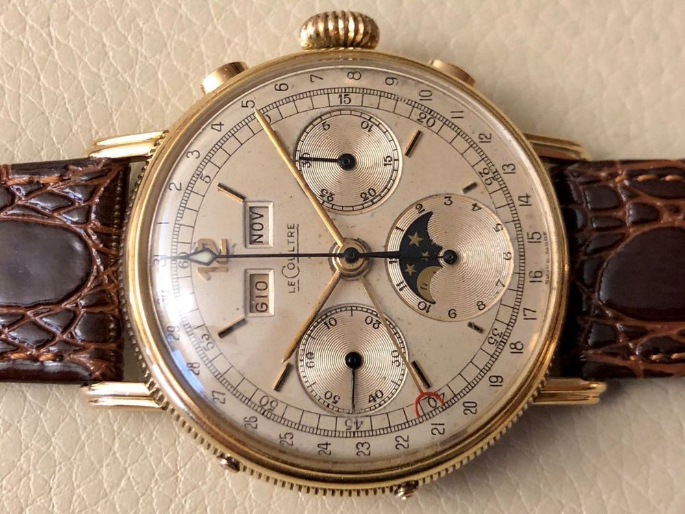 Vintage LeCoultre 18k Gold Valjoux 88 kaufen auf Ricardo