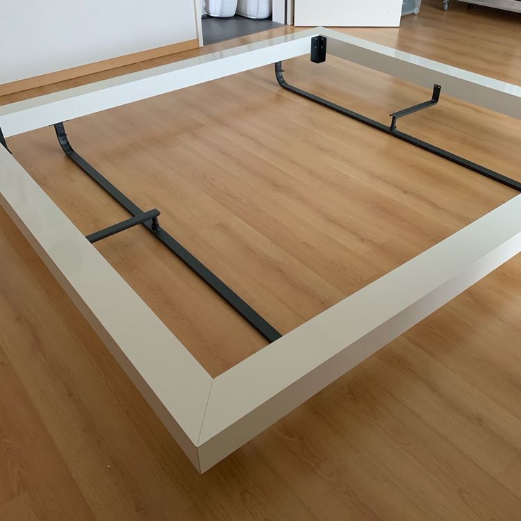 Bett Bettrahmen Weiss Lack 180x200cm Kaufen Auf Ricardo