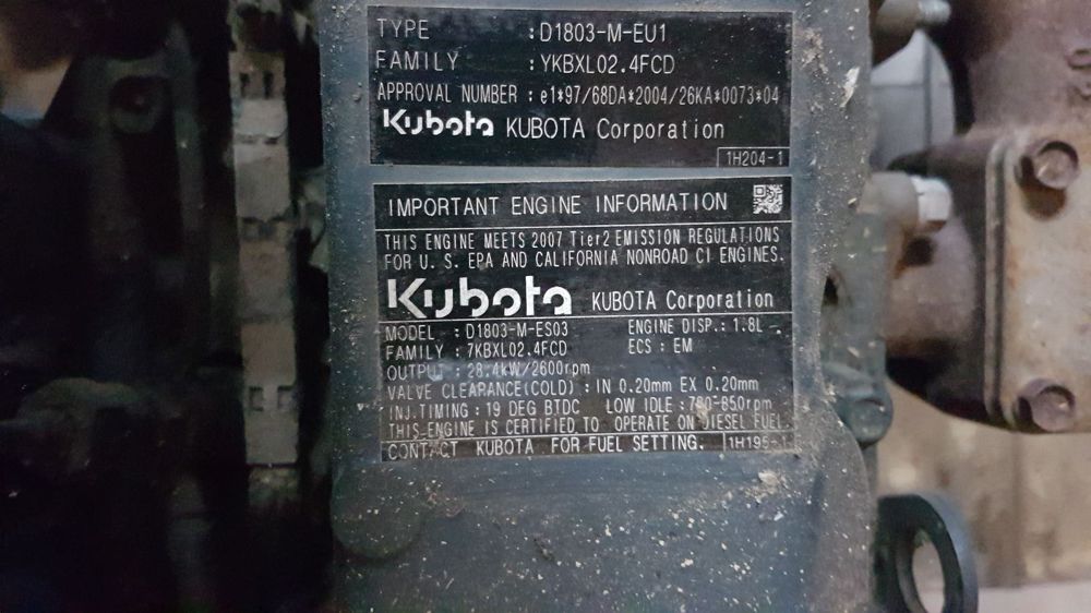 Двигатель kubota d1803