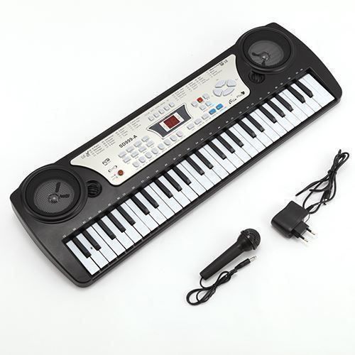 Keyboard Klavier E Piano Mit Mic 54 Key Kaufen Auf Ricardo