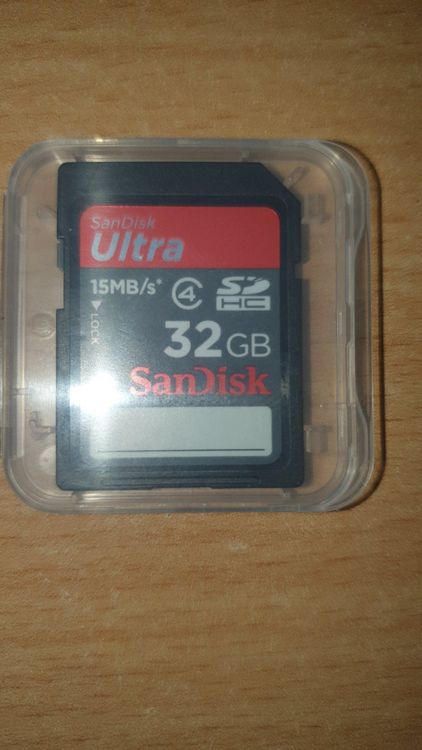 SanDisk 32GB SD Karte | Kaufen auf Ricardo