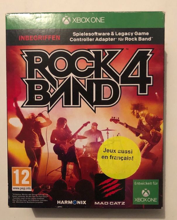 Rock Band 4 mit Adapter für Xbox One Kaufen auf Ricardo