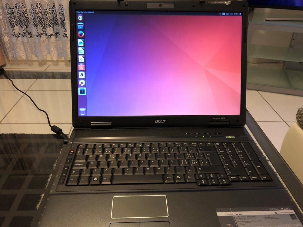 Апгрейд acer extensa 7630