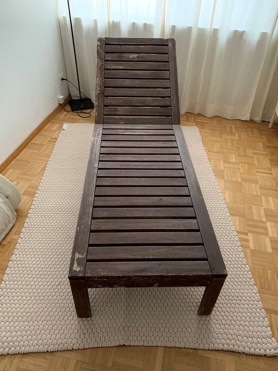 Garten Liegen Holz Von Ikea Kaufen Auf Ricardo