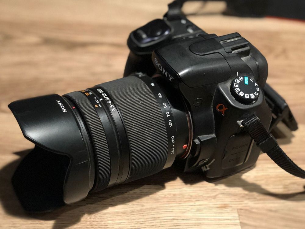 Fotokamera Sony α Alpha 350 - Zoom18-250 | Kaufen auf Ricardo