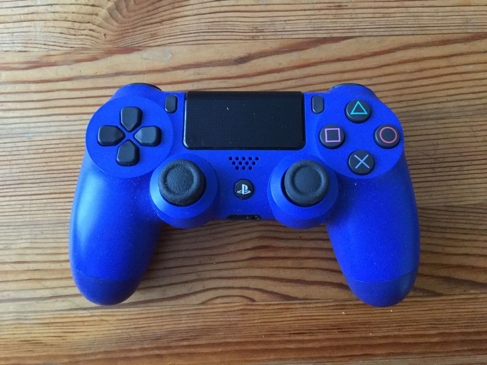 ps4 controller blau lila
