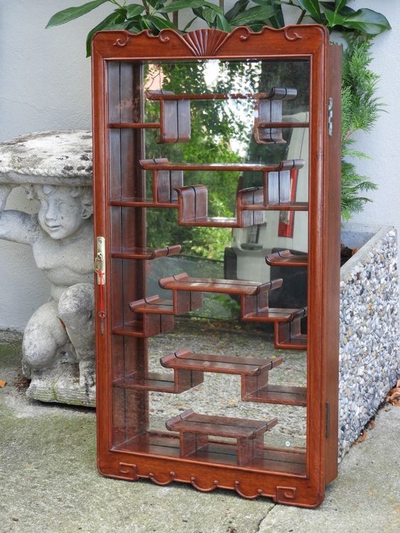 Vitrine China mit Spiegel | Kaufen auf Ricardo