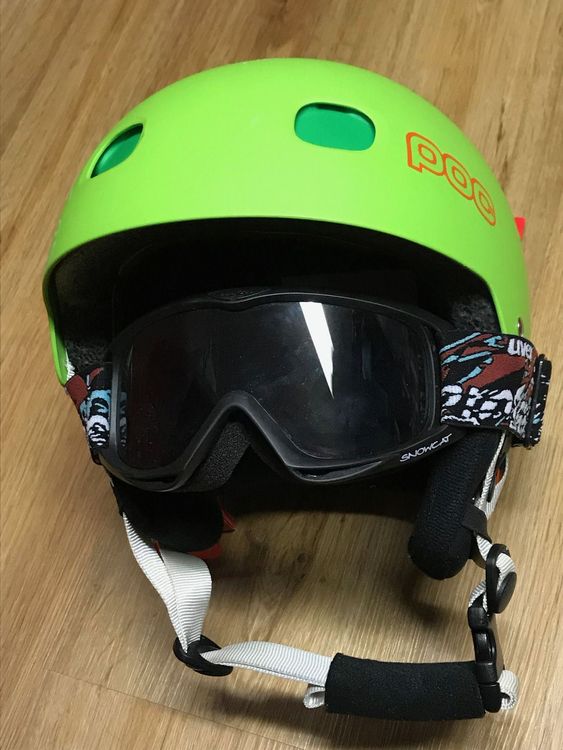 Kinder oder Damen Skihelm mit Brille Kaufen auf Ricardo