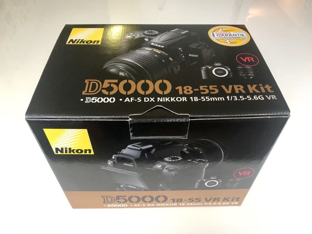 Nikon D5000 1855 VR Kit Kaufen auf Ricardo