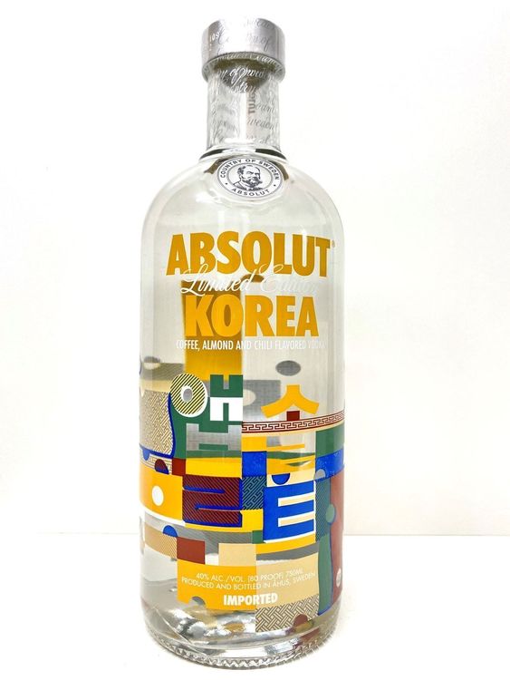 Absolut Vodka Korea Limited Edition kaufen auf Ricardo