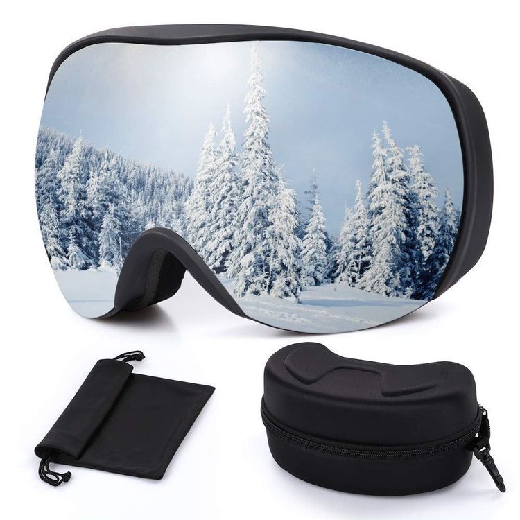 Skibrille Snowboardbrille Schneebrille Schutzbrille UV Schutz Nebel Schutz 