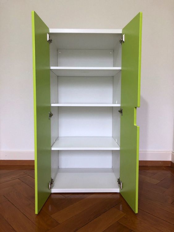 Ikea Schrank Stuva Grun Weiss Ab 1 Chf Kaufen Auf Ricardo