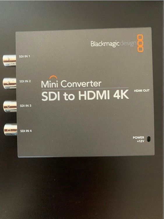 BLACKMAGIC QUAD SDI TO HDMI 4K CONVERTER Comprare su Ricardo