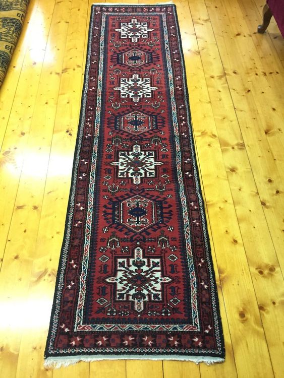 Vintage Perser Heriz Teppich Laufer, Rug | Kaufen auf Ricardo