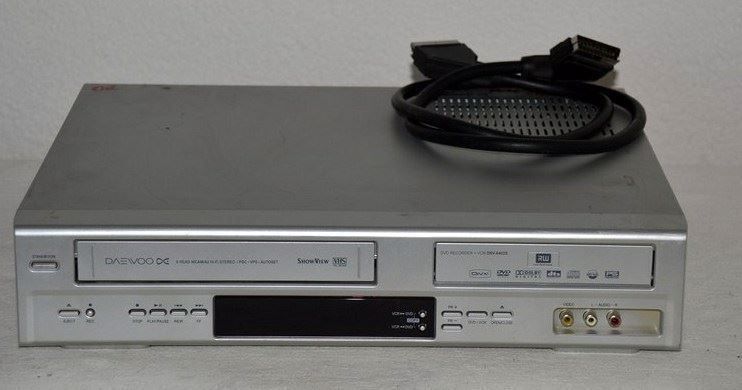 Dvd vhs daewoo