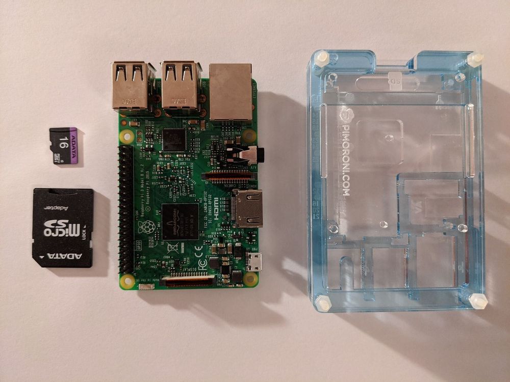 Raspberry Pi 3 mit Gehäuse und SD Karte Kaufen auf Ricardo