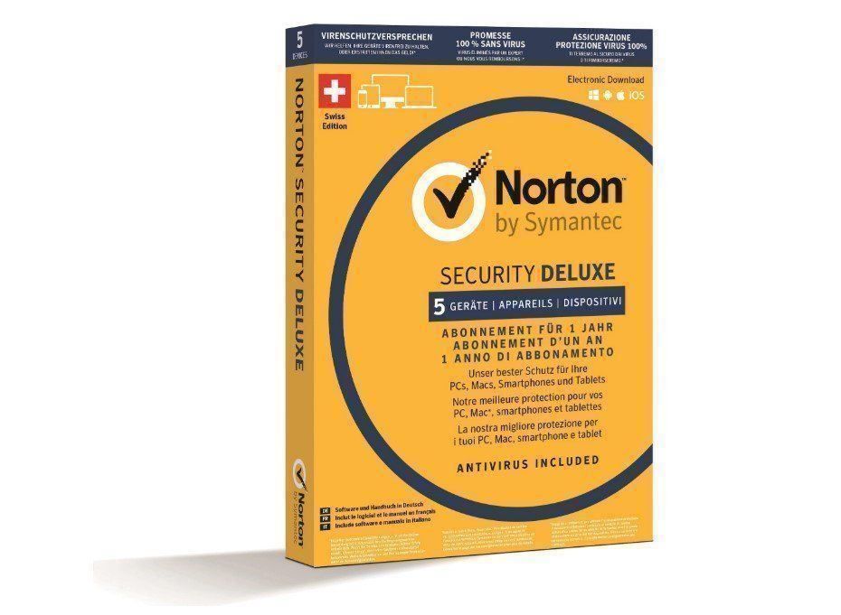 Norton Security Deluxe, 5 Geräte, 1 Jahr kaufen auf Ricardo