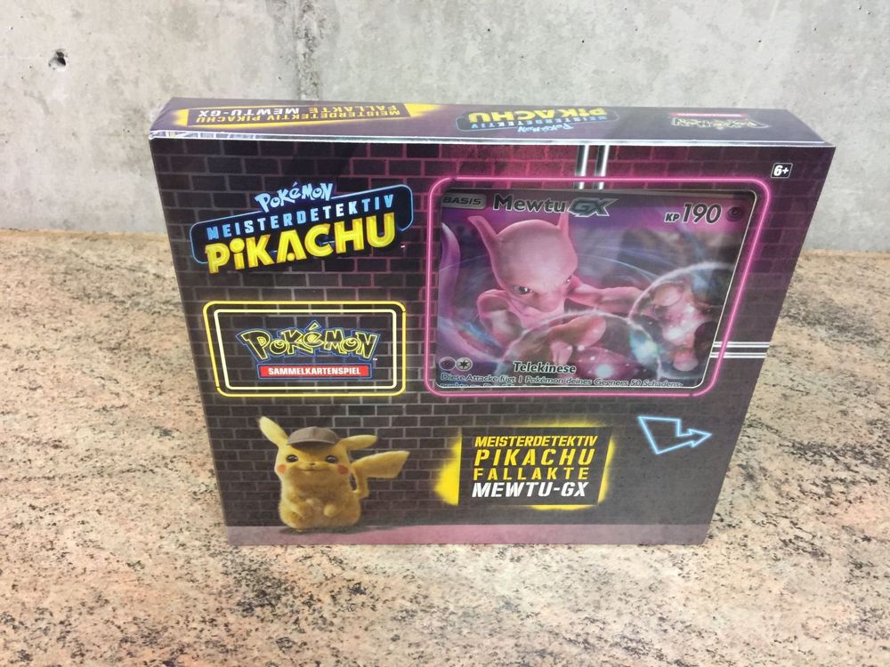 Pokemon Meisterdetektiv Pikachu Mewtu-GX | Kaufen auf Ricardo