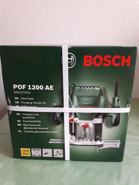 bosch oberfr�se mit f�hrungsschiene